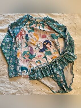 Millie Loves Lily Mermaid/Scales Rash-guard 8